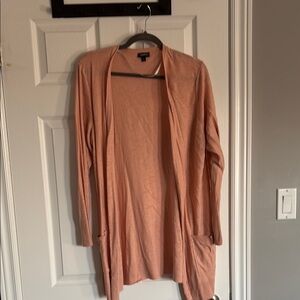 TORRID Pink Cardigan Sweater Lightweight BUTTONED CLOSE SIZE 1